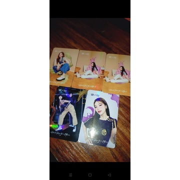Itzy x Ultramilk Photocard Limited edition