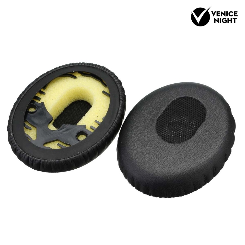 (VNEP) (Berkabel) 1 Pasang Lembut Headphone Earpad Penutup Pelindung Pengganti untuk Bose QC3/On-Ear OE