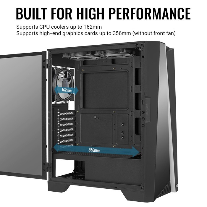 Casing Aerocool Mirage ARGB Mid Tower Case