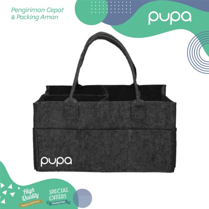 Diaper Bag Caddy Bag Baby Tas Bayi Multifungsi Portable / Tas Diaper Bayi / Pupa