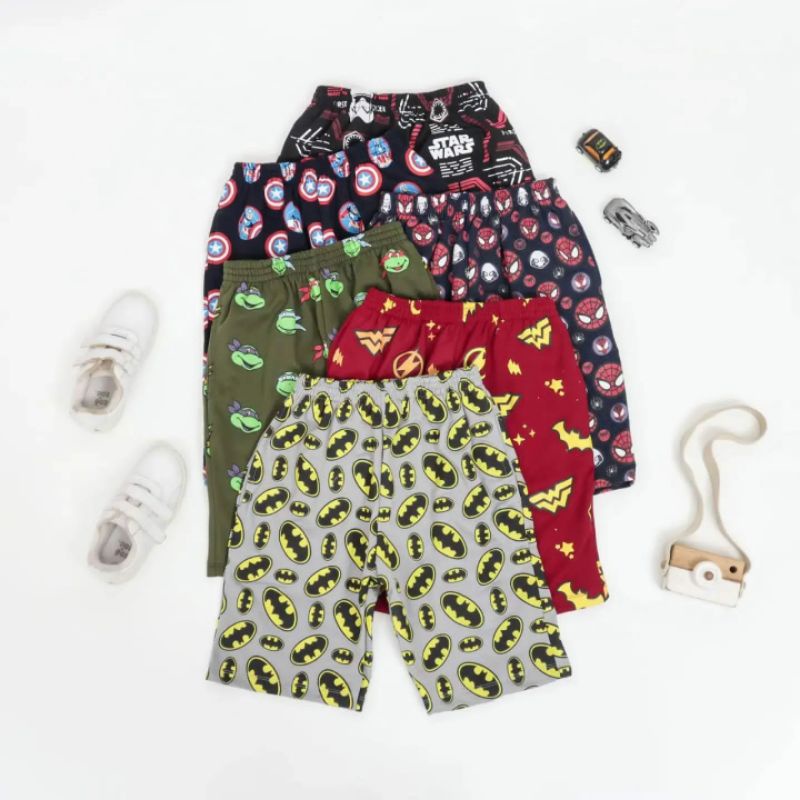 SHORT PANTS SUPER HERO BY MINI DOLPHIN(BRT1785)