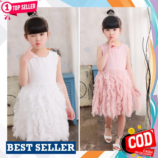 Kd St Caca Ks Baju Anak Perempuan Dress Baju Anak Umur 5 6 7 8 9 10 Tahun Pesta Anak Cewek Lucu Dres