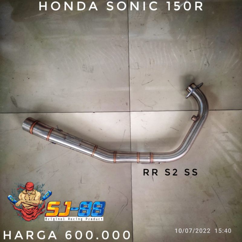 header leheran honda sonic 150r & GTR sj88 type rr s2 new