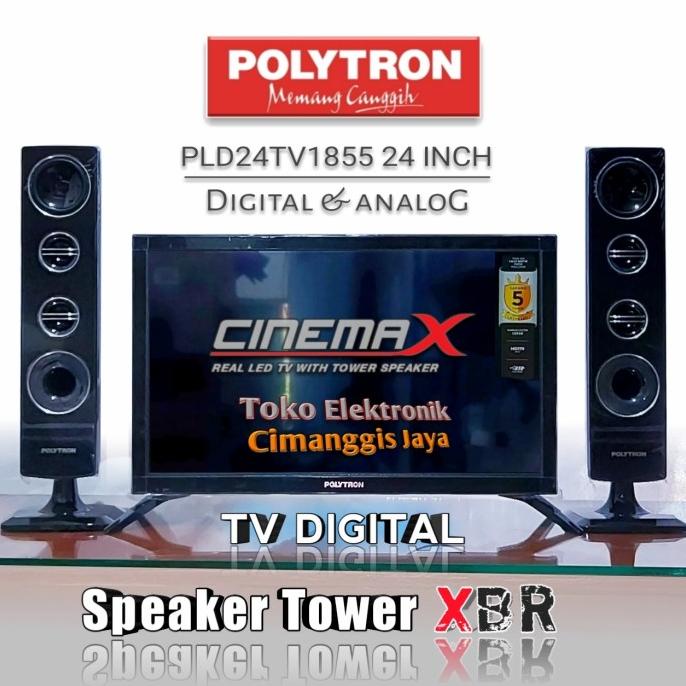 Tv Led Polytron 24 Inch Cinemax Digital