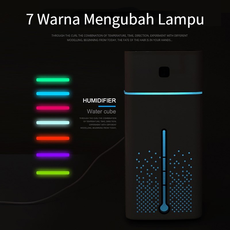 Humidifier Air Aromaterapi Difuser USB Pelembab Penjernih Udara Air Purifier Atomizer 1000ml