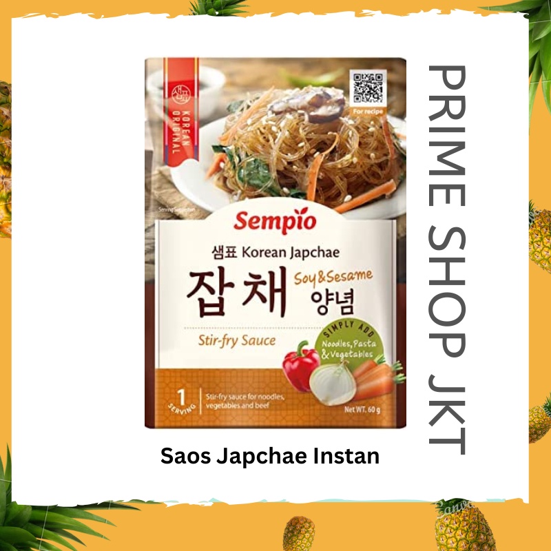 

Sempio Korean Japchae Stir Fry Sauce 60gr Saus Bumbu Japchae Sauce