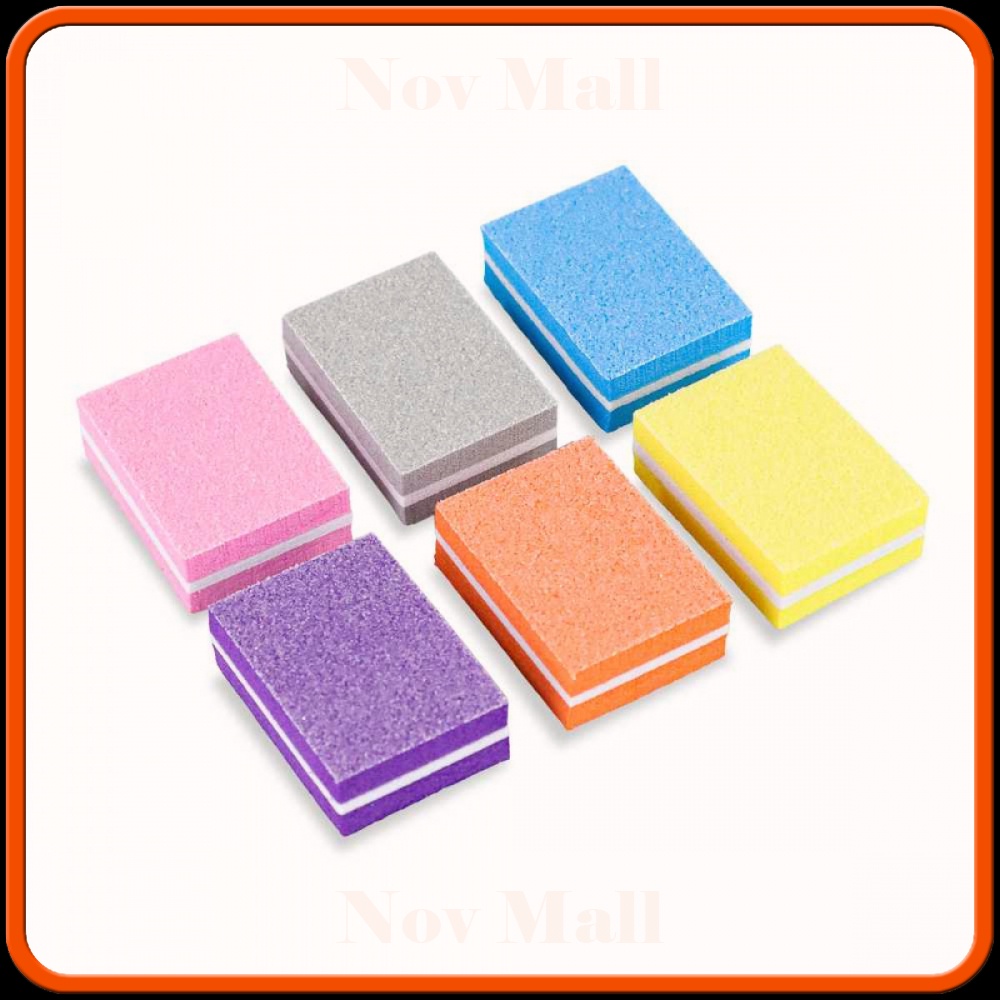 Balok Kikir Kuku Nail Polishing Block Manicure 50PCS -BY761