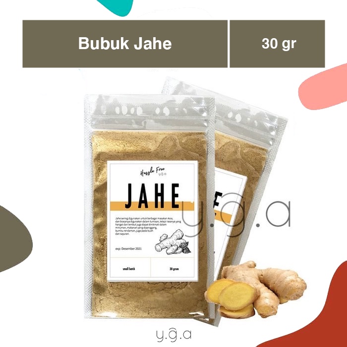 

Bubuk Jahe / Ginger Powder 30gr