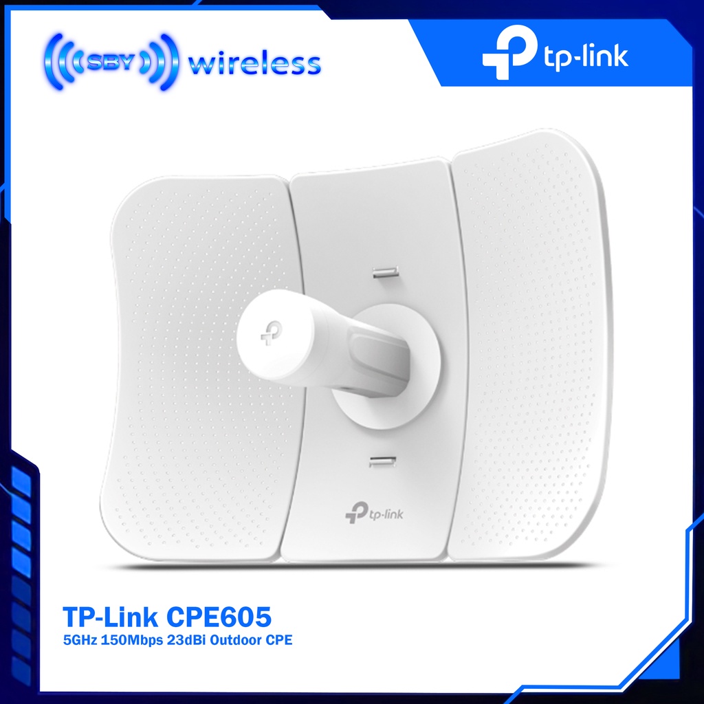 TP-LINK CPE605 5GHZ 150MBps 23Dbi OUTDOOR CPE - 605