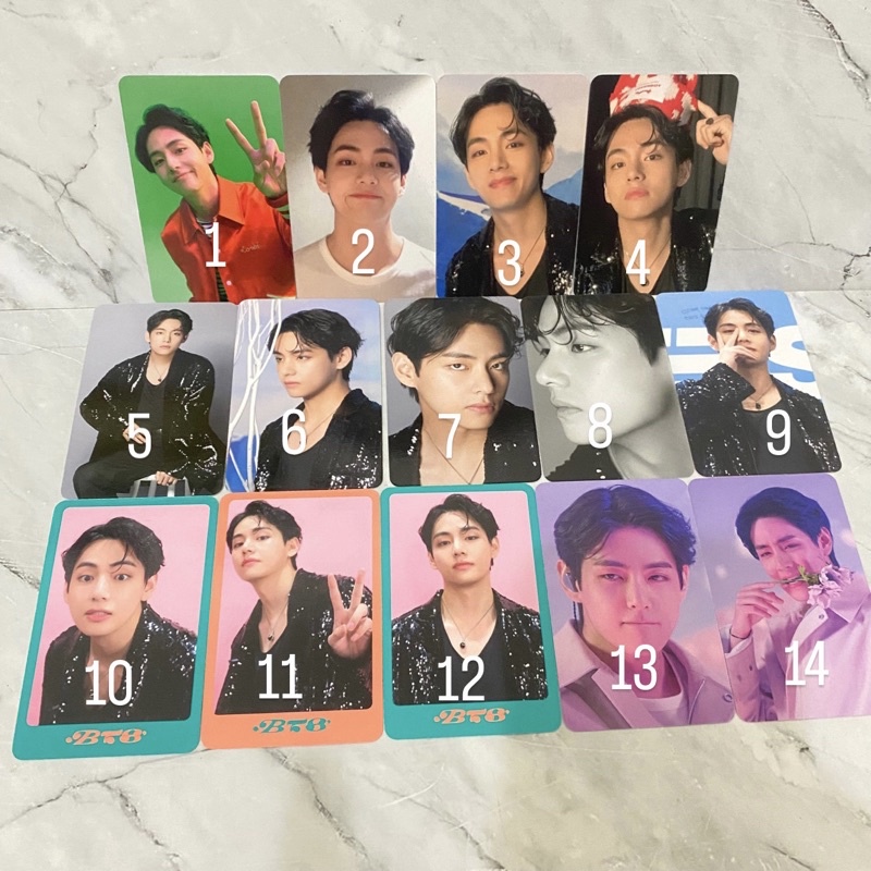 BTS Dicon 102 dfesta sharing mini edition pc photocard photobook V Taehyung tae Official