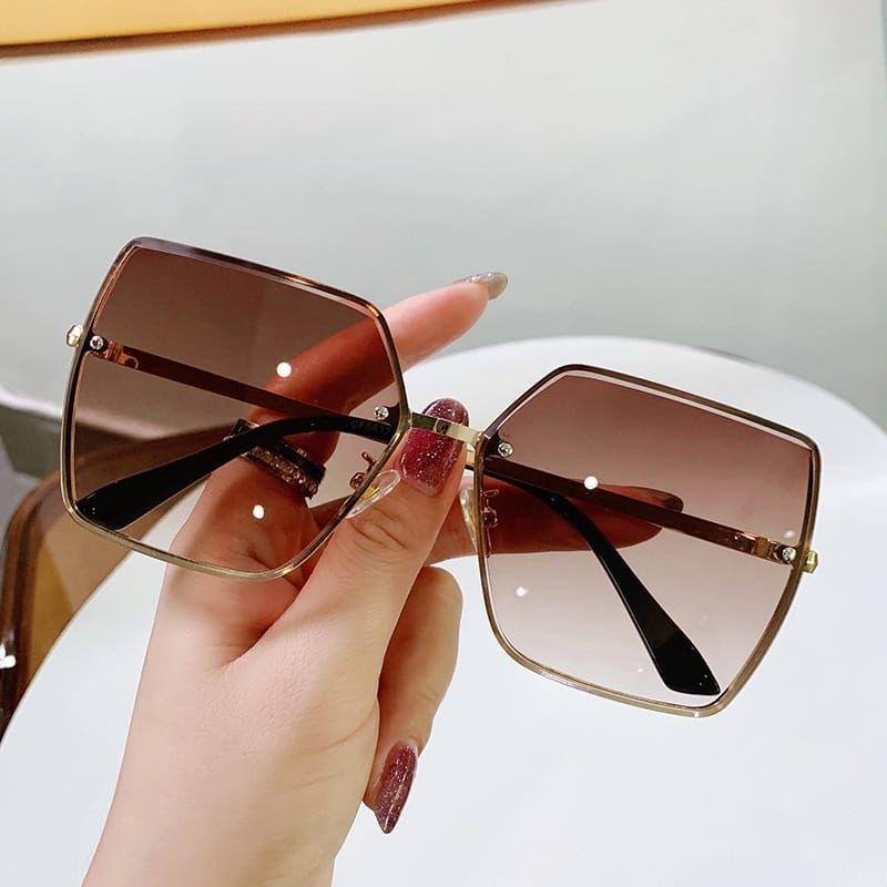 BAJ Kacamata Hitam Pria Wanita Metal Women Sunglasses New Arrival Import Fashion KC043