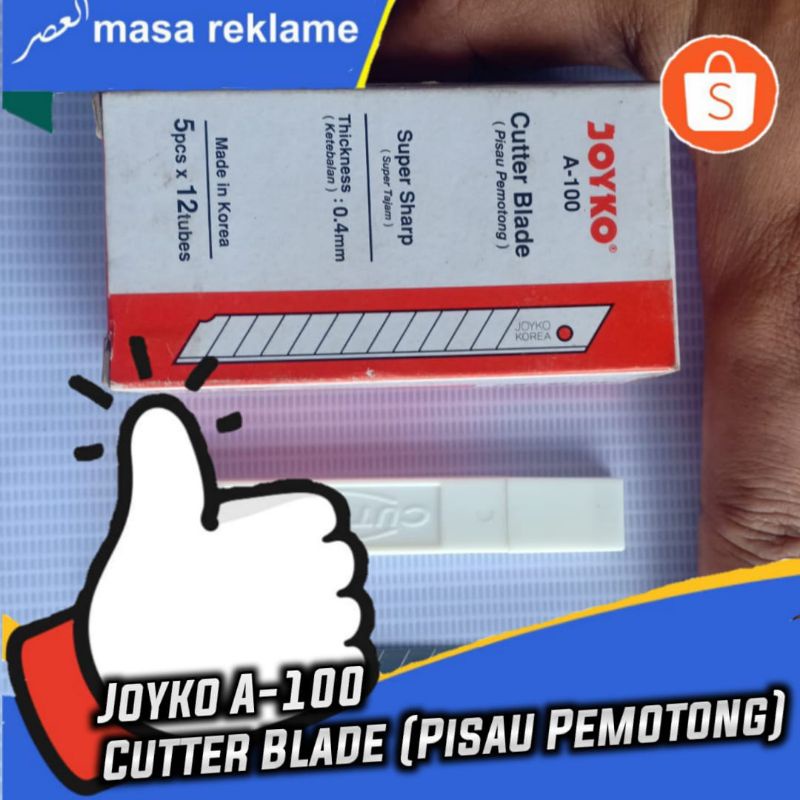 

Joyko A-100 Cutter Blade (Pisau Pemotong)