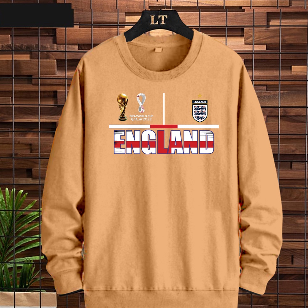 SWEATER PRIA / WANITA /UNISEX EDISI KHUSUS PIALA DUNIA 2022 ENGLAND