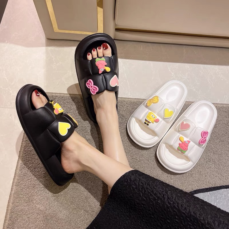 Mainland Sandal Jelly Wanita Daily Slipper Sendal Rumahan Korean Fashion sandal rumah empuk HSN111