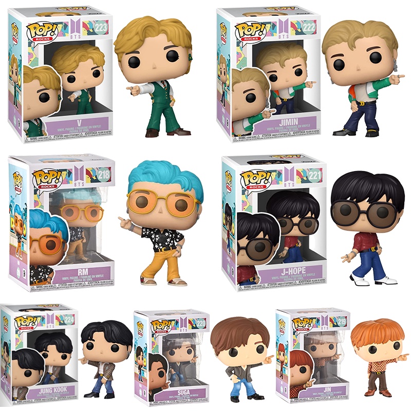 Bts Funko Pop Action Figure Wajib Dimiliki Setiap Kipas Bangtan Boys