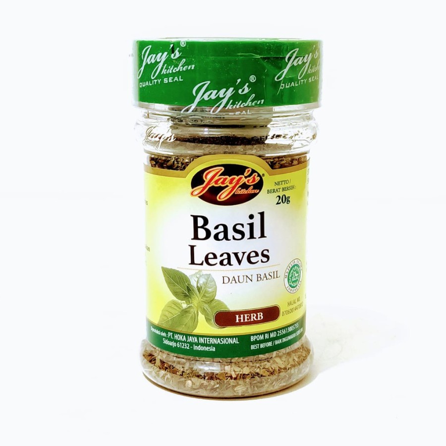 

Jay's Basil Leaves - 20 Gram