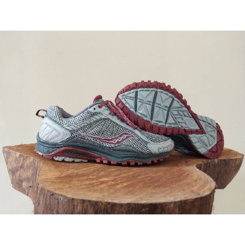 Saucony Excursion TR9 Sepatu Outdoor Trail Running Sneakers Second Import Original