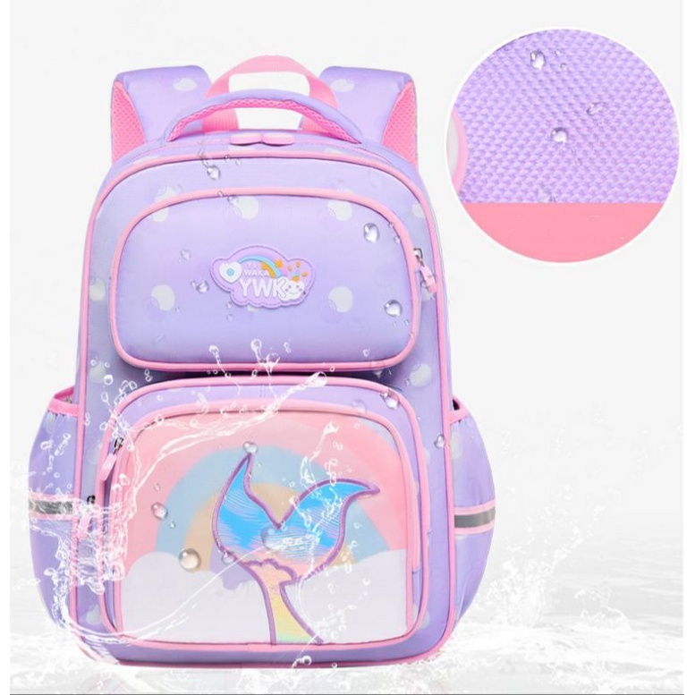 Tas Ransel Backpack Anak Sekolah Perempuan SD model Mermaid