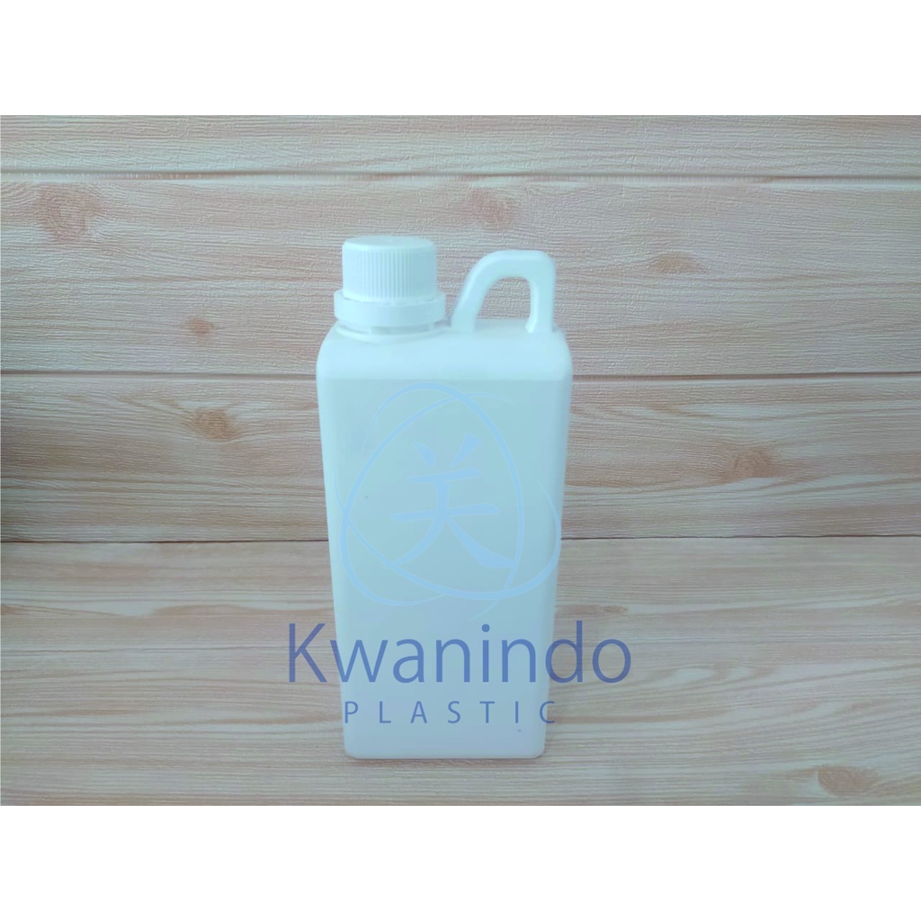 Jerigen 1 liter HDPE / Botol Jerigen 1 liter / Jerigen Pupuk 1 liter
