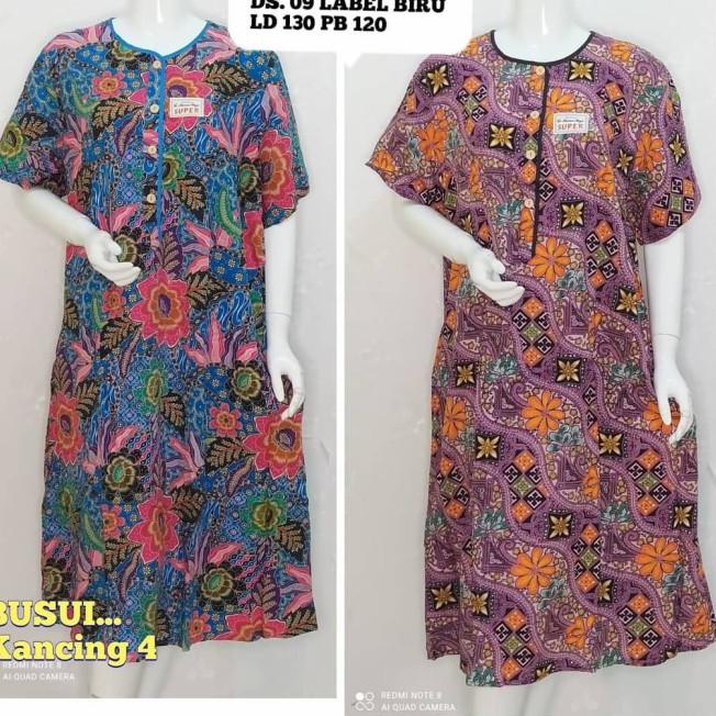 YULI - DASTER KENCANA UNGU 09 JUMBO LD 125 CM / PB 115 CM BATIK