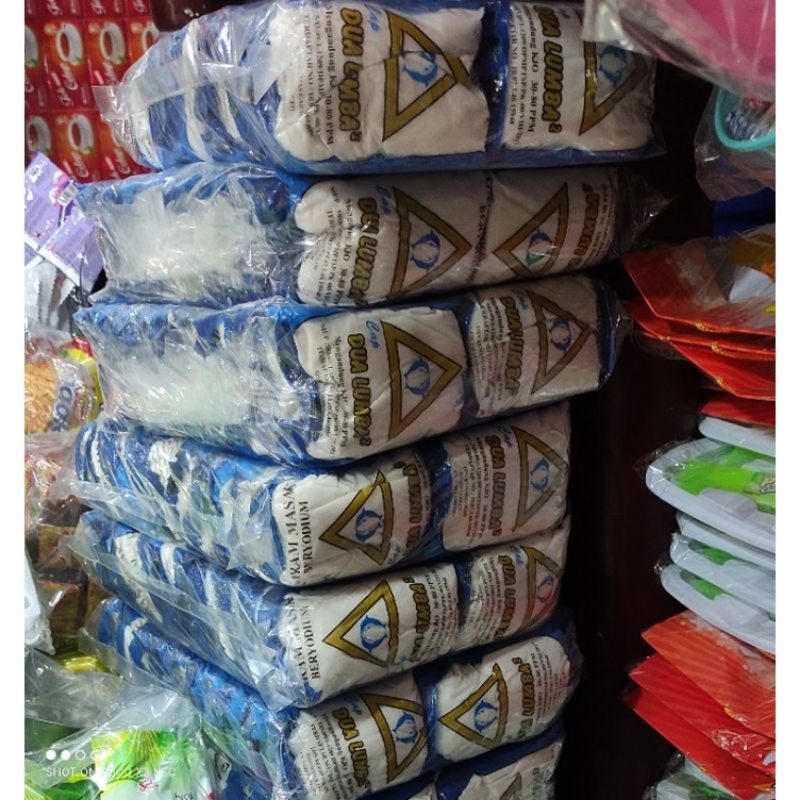 

Garam masak halus cap dua lumba lumba 1 bal isi 20 bungkus
