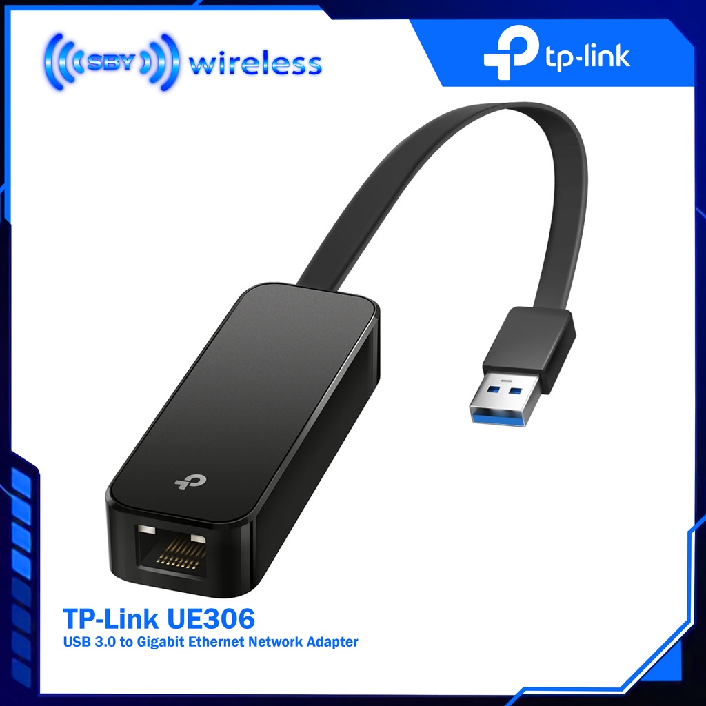 TPLINK  UE306 USB 3.0 to LAN Gigabit Ethernet Network Adapter TP-LINK