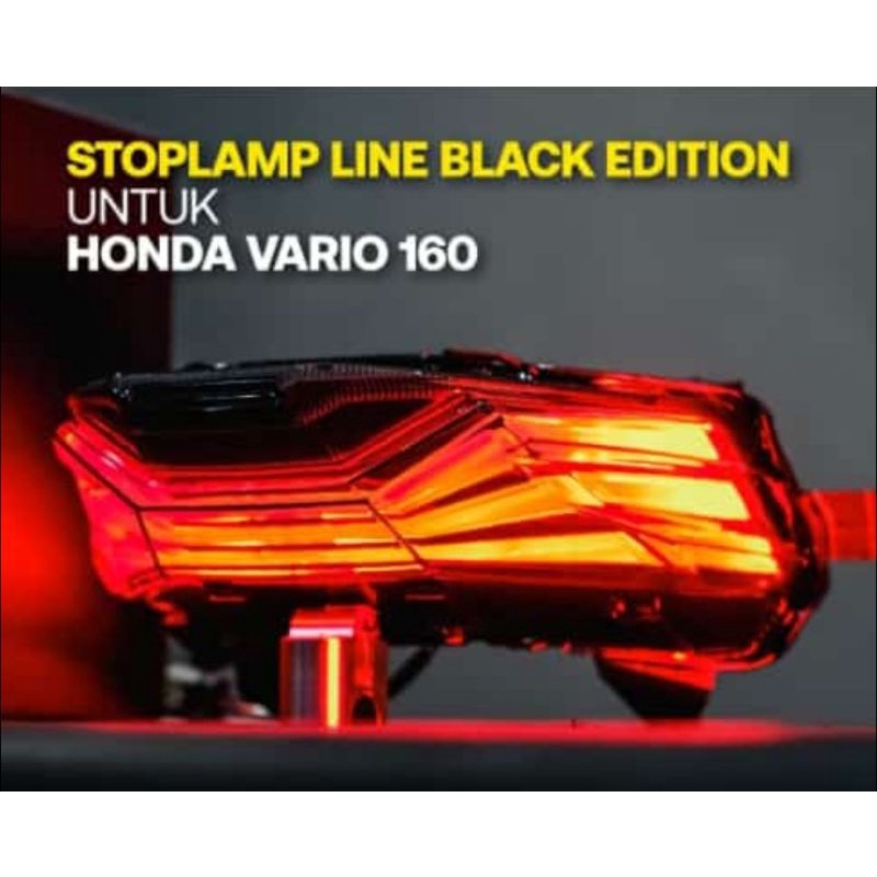 STOPLAMP VARIO 160 LED SENJA BIRU SENJA MERAH PUTIH JPA