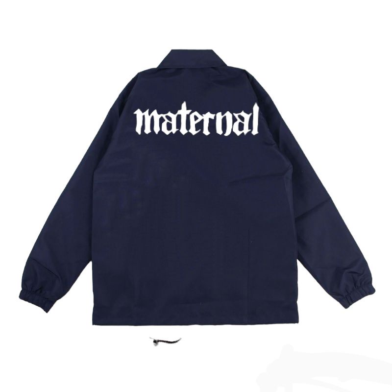 jaket coach maternal premium black disaster