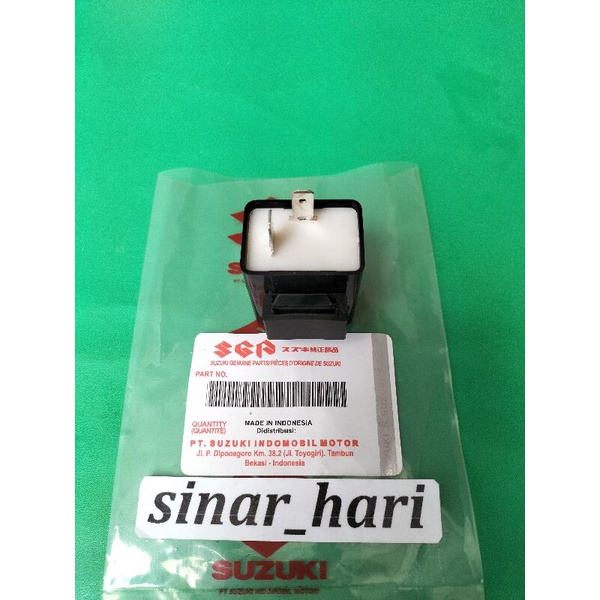 PLASER SEN RILAY SEN SETANDAR SUZUKI ORIGINAL SMESH LAMA SOSUN LAMA 110-125 SATRIA FU 150   SEMUA MOTOR COCOK UNIVERSAL