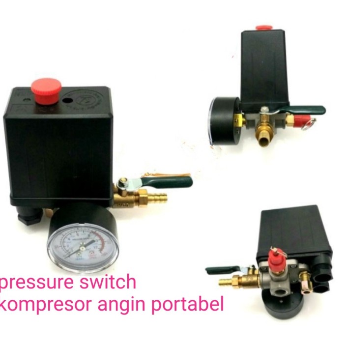 pressure switch kompresor angin set