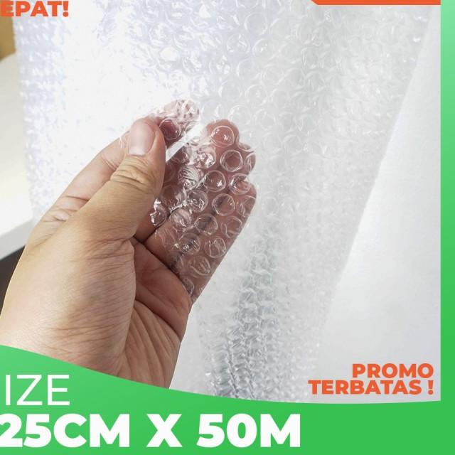 

BUBBLE WRAP ROLL 50 METER HITAM PUTIH BUBLE WRAP MURAH PROMO MULIAPACK - MP ORG - Putih