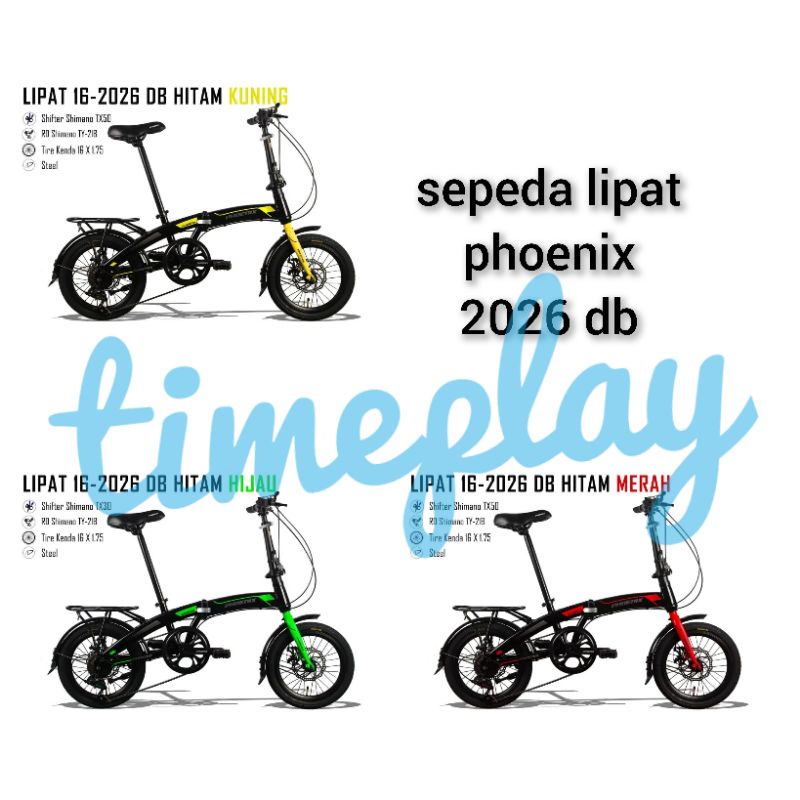 sepeda lipat PHOENIX 16 2026db 2026 db