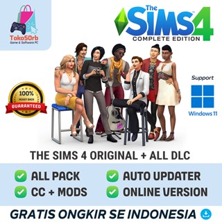 THE SIMS 4 ALL DLC BISA ONLINE