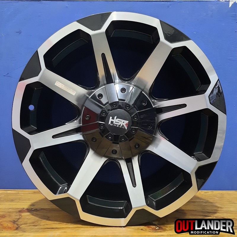 Velg Offroad R17 For Pajero Fortuner Triton Hilux Double Pelek Mobil Ring 17 HSR Wheel