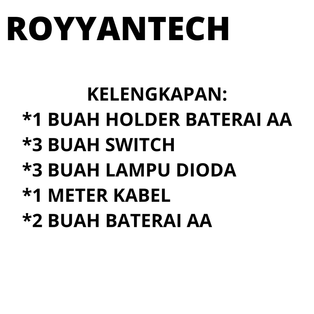 PAKET LAMPU PRAKTEK ANAK SEKOLAH