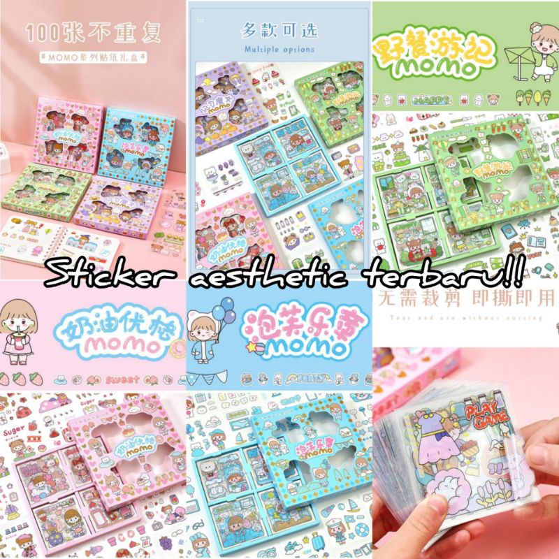 TERMURAH 100PCS STIKER KOREA VIRAL/ STIKER LUCU