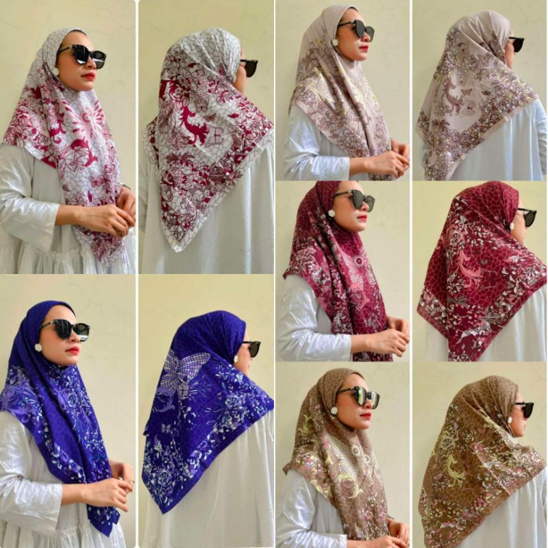 HIJAB VOAL PREMIUM/VOAL MOTIF/HIJAB MOTIF SEGIEMPAT/SEGIEMPAT MOTIF