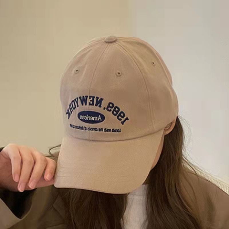 C0D-Topi Baseball terbaru 2022 Unisex Pria Wanita Hat Cotton Material Bordir 1989 New York Topi Baseball