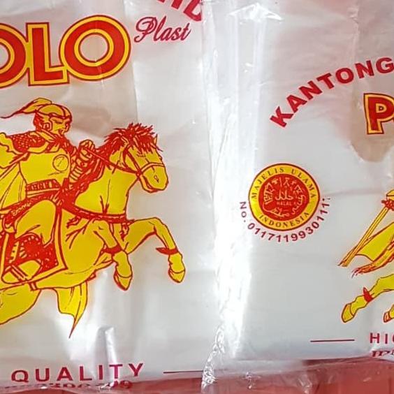 

PAKET ISI 5 Kantong Plastik HD Polo - Kresek Bening - Plastik uk 15 24
