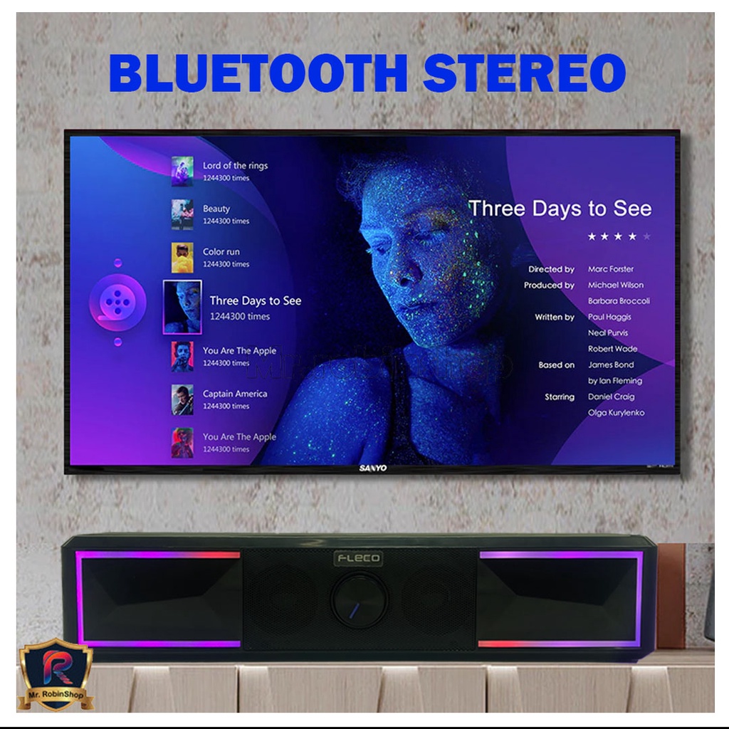 SPEAKER Soundbar BLUETOOTH TOUCH SREEN  Dual Connection ORIGINAL 100%