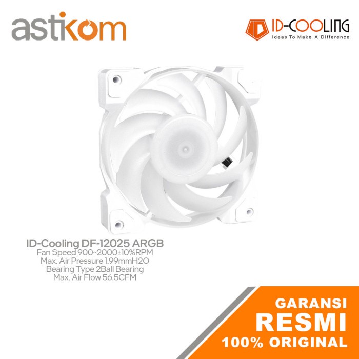 Fan Case ID-Cooling DF-12025 ARGB Single Snow