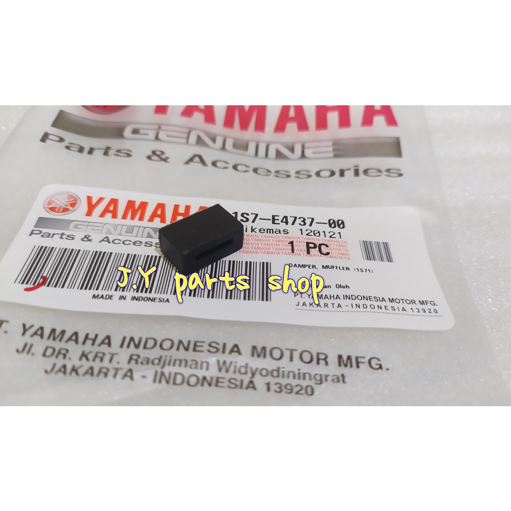 karet damper muffler knalpot vixion lama jupiter mx original ygp 1S7-E4737-00