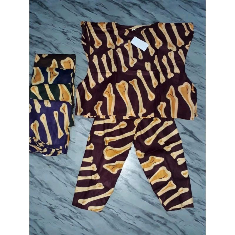 Setelan Anak Rayon One Set Anak Perempuan