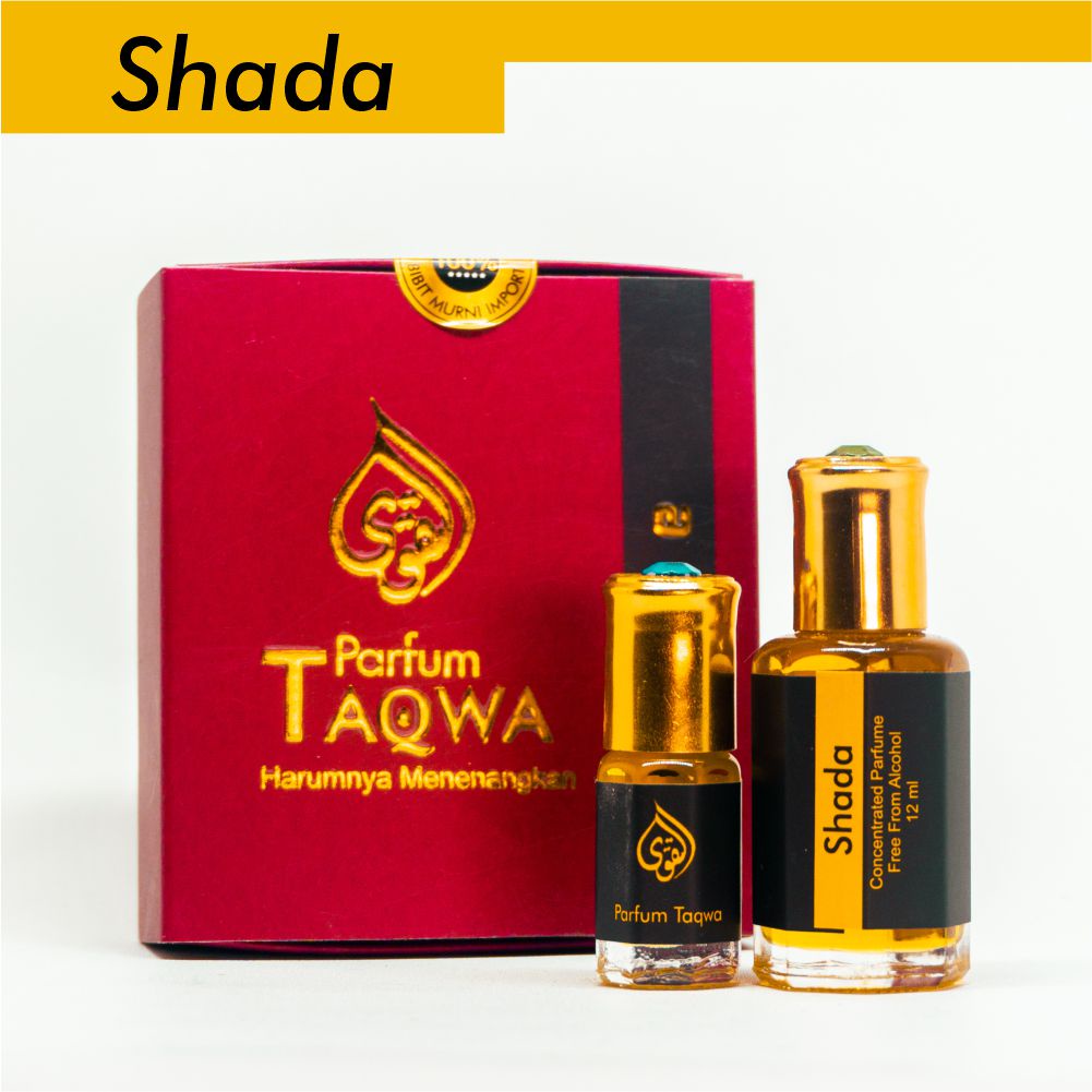 [Beli 1 Gratis 1] Shada Parfum Non Alkohol Wanita Tahan Lama 12 ml.