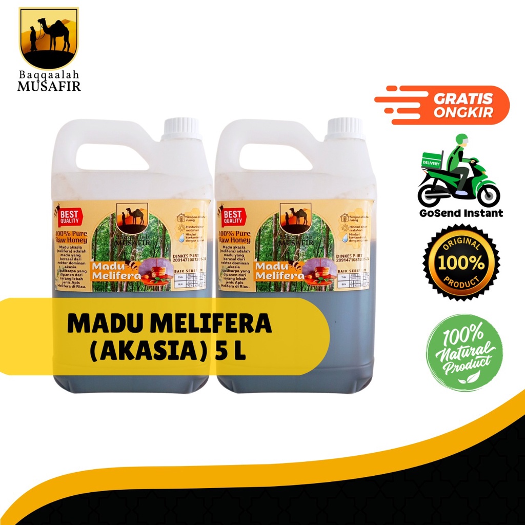 

PROMO MADU AKASIA MELIFERA JERIGEN 5 L