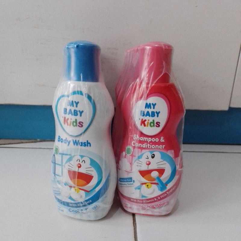 MY BABY KIDS BODY WASH DAN SHAMPOO CONDITIONER 180ml