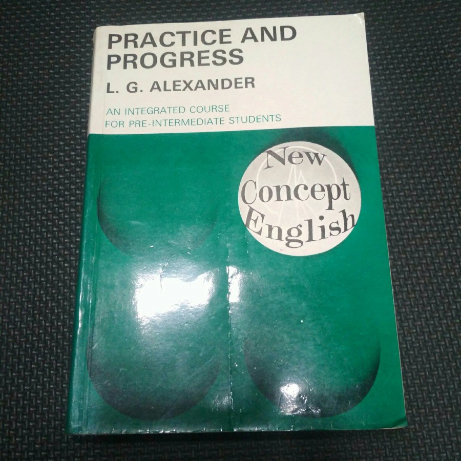 Buku practice and progres, new concept English