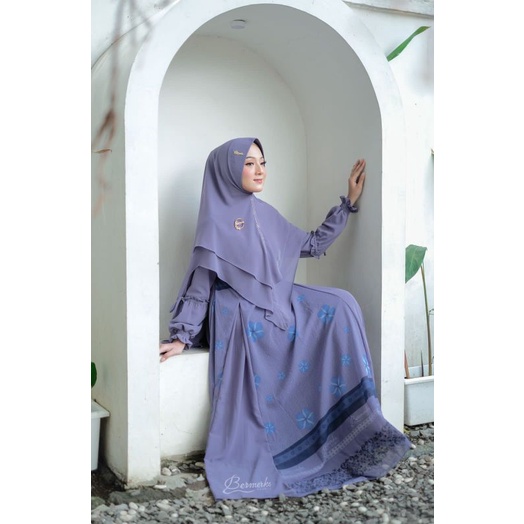GAMIS SYAR'I ORI FAIZA HANA CERUTY MIX PRINTING