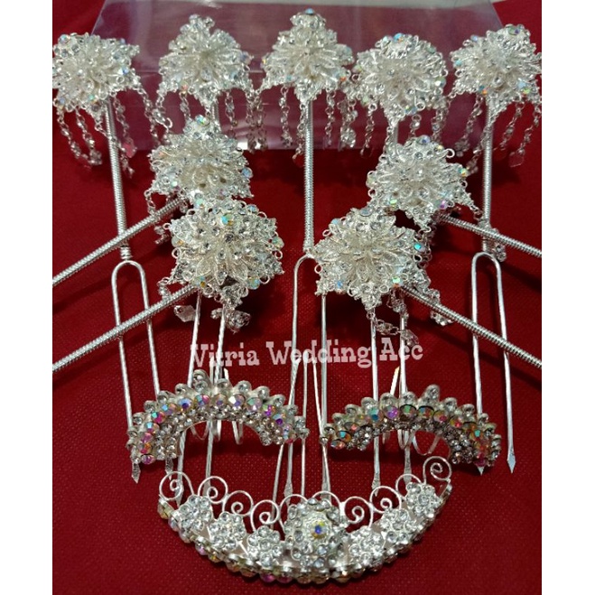 ANEKA SET PERHIASAN PENGANTIN / SET MENTUL / SET MANTEN SOLO PUTRI