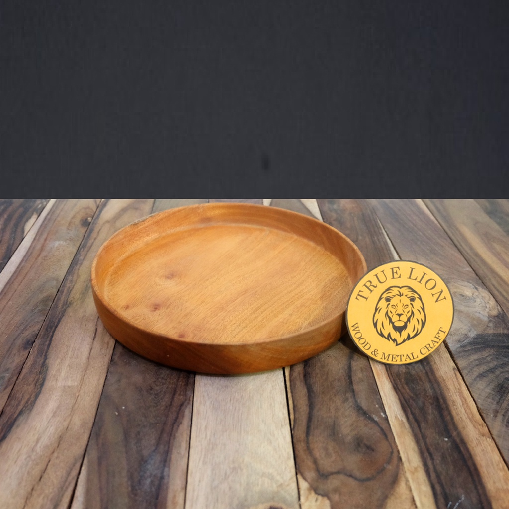 Nampan Kayu Bulat / Nampan Kayu Mahoni